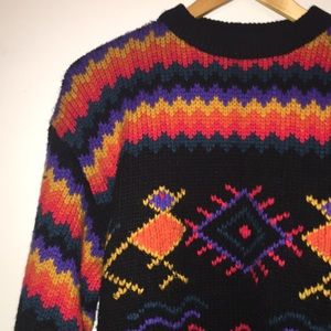 Vintage rainbow sweater